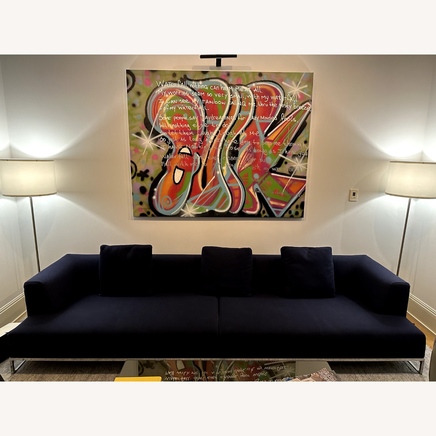 B&B Italia Charles Blue Sofa - image-3