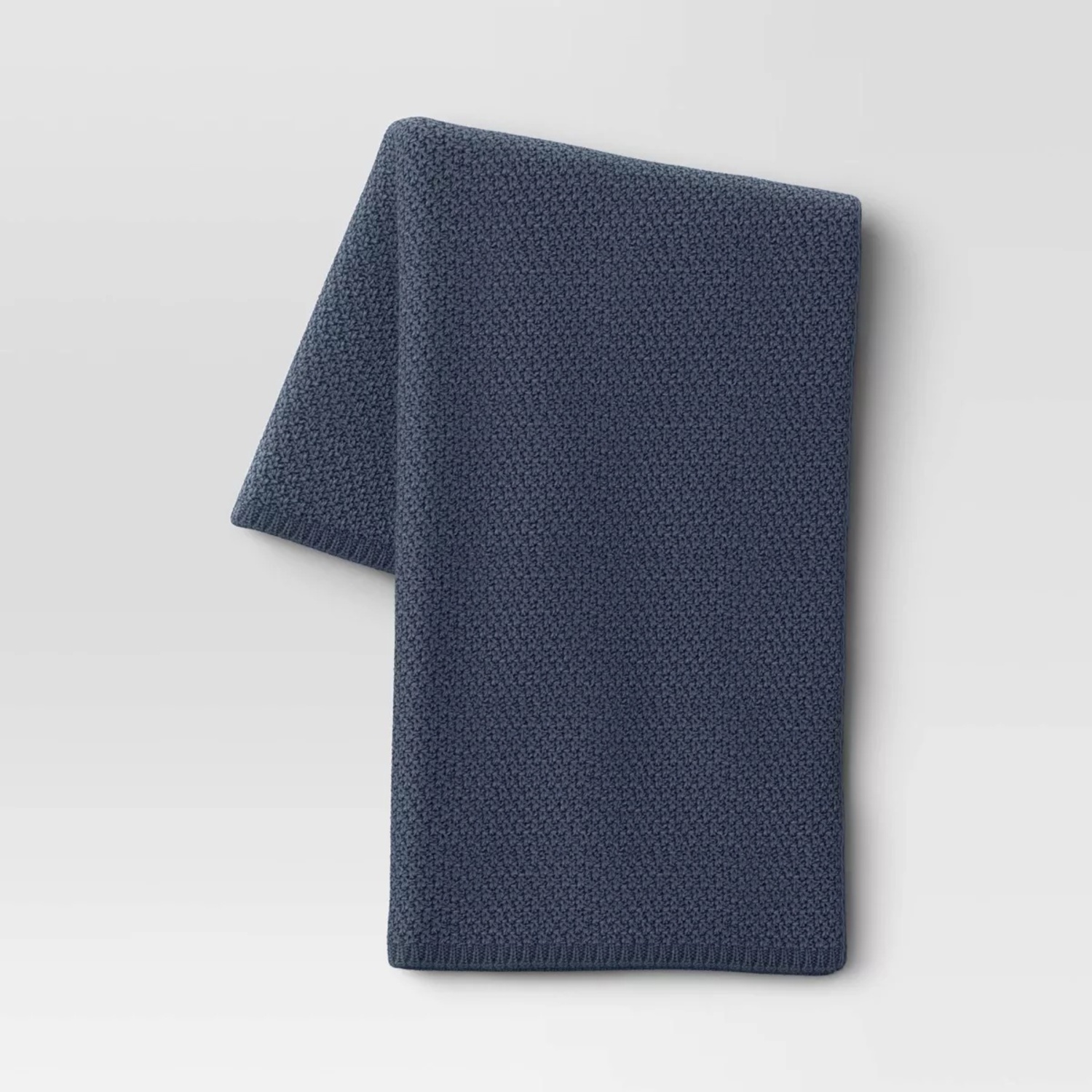 Target Threshold Blue Fabric Throw - image-4