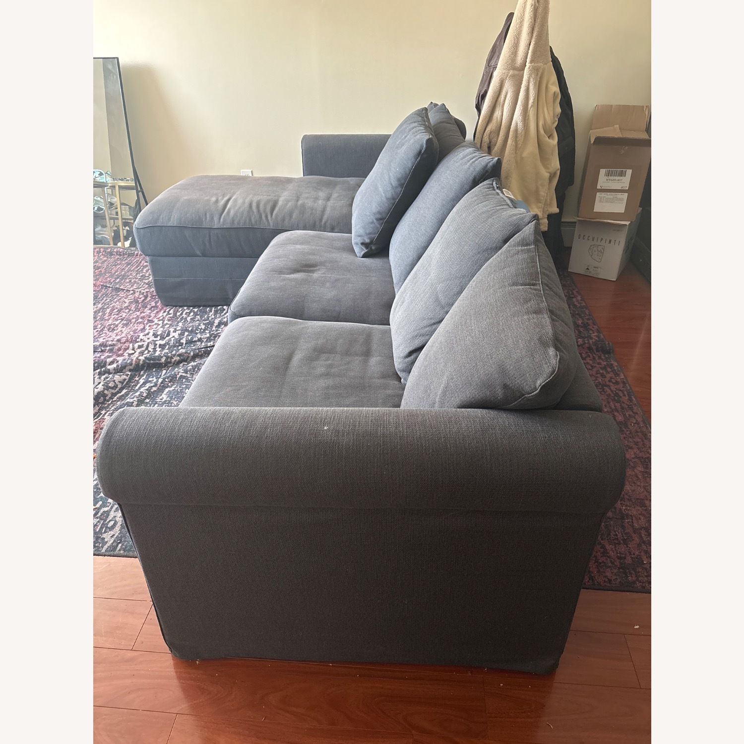 IKEA Harlanda Dark Gray Sleeper Sofa - image-2
