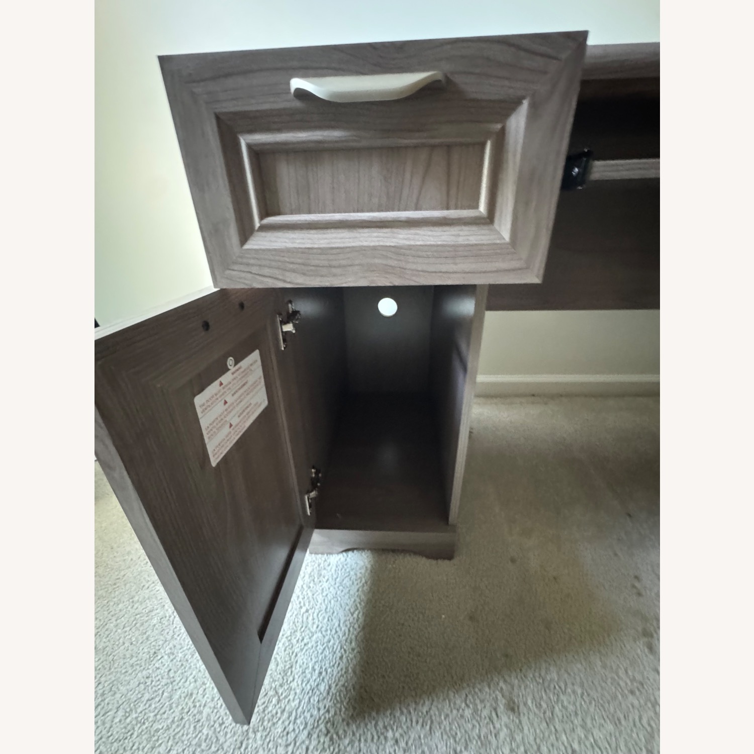Amazon Light Gray Desk - image-8