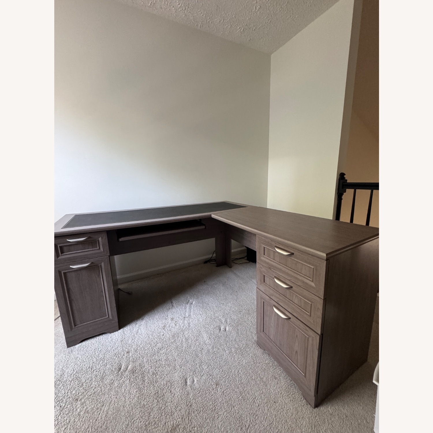 Amazon Light Gray Desk - image-1