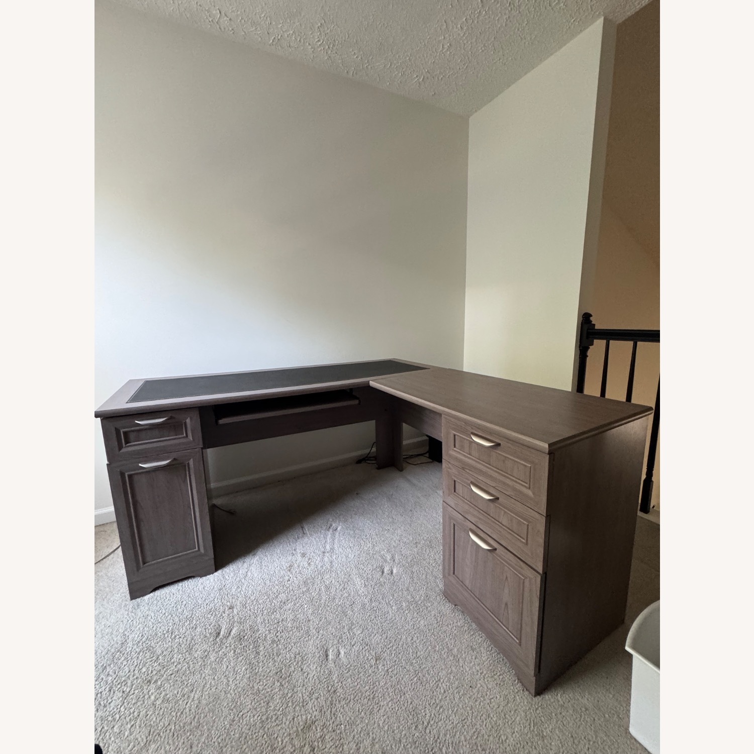 Amazon Light Gray Desk - image-9