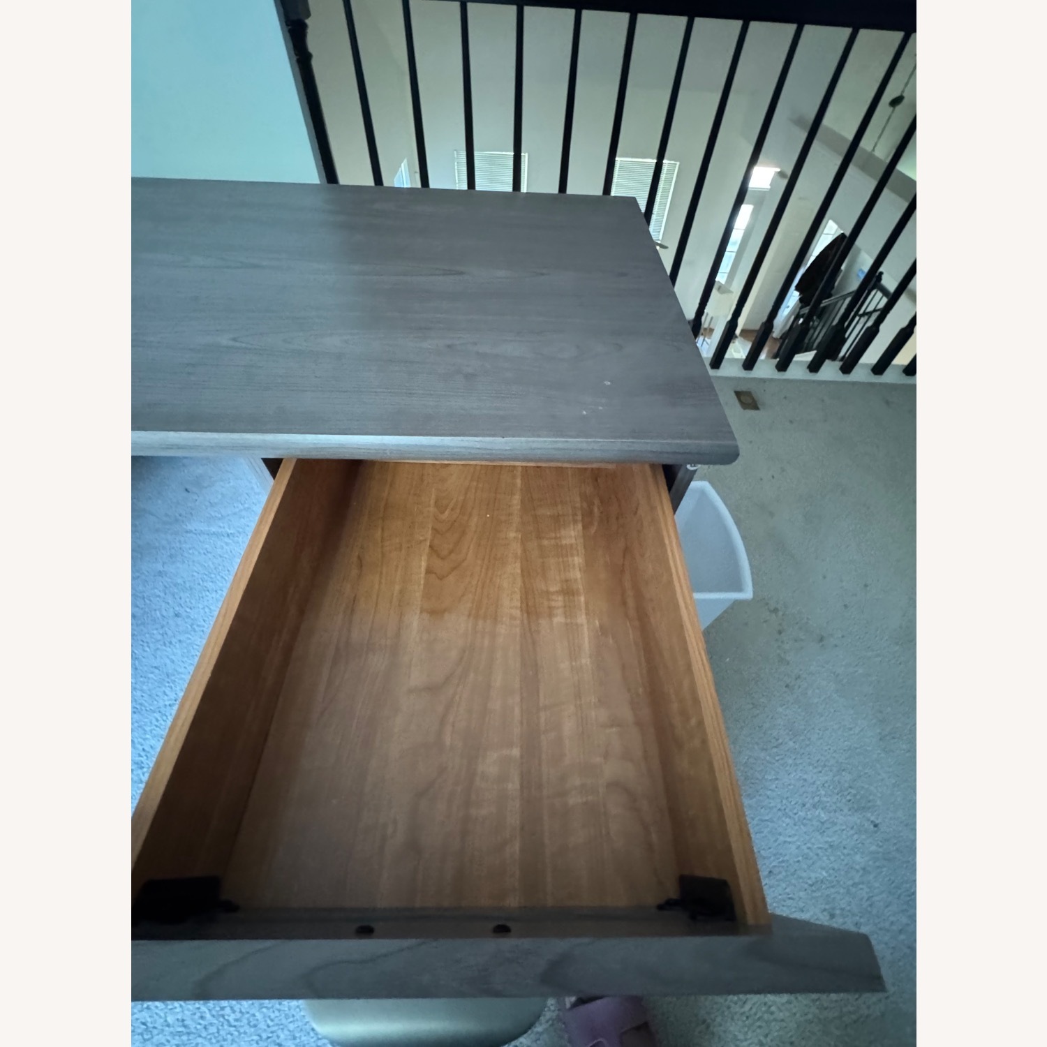 Amazon Light Gray Desk - image-6