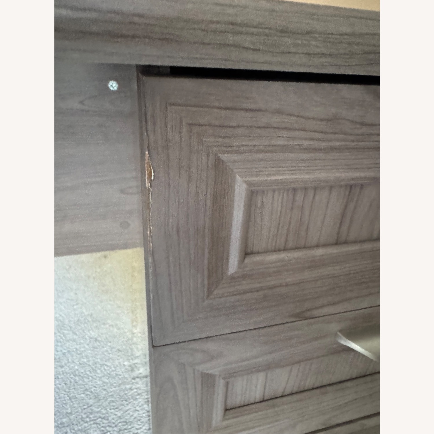 Amazon Light Gray Desk - image-3