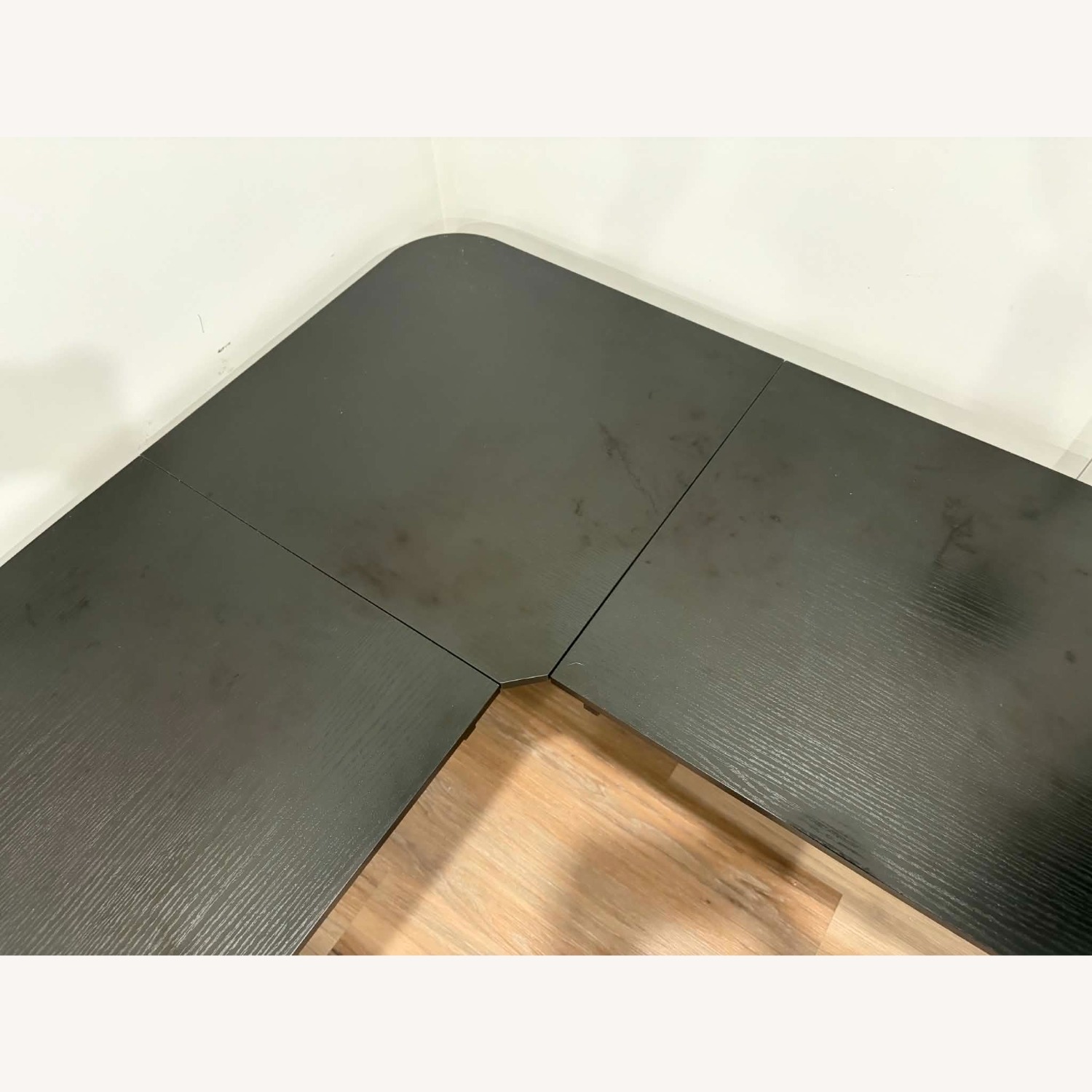 Black L-Shaped Corner Desk - image-5