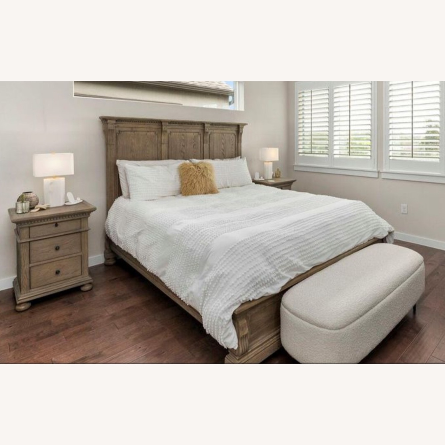 Restoration Hardware St. James Panel Cali King Bed - image-1