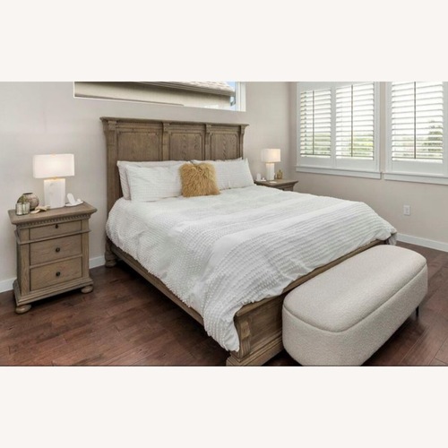 Used Restoration Hardware  St. James Panel Cali King Bed for sale on AptDeco