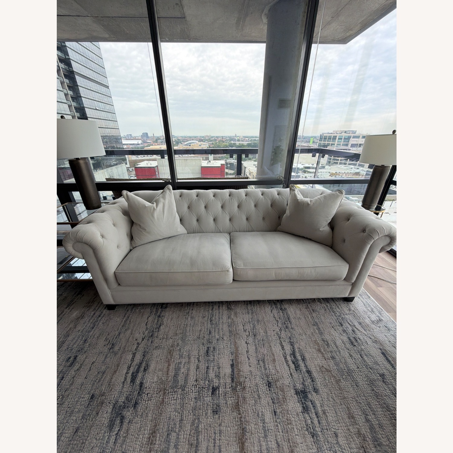 Lincoln Park Grey Sofa - image-2