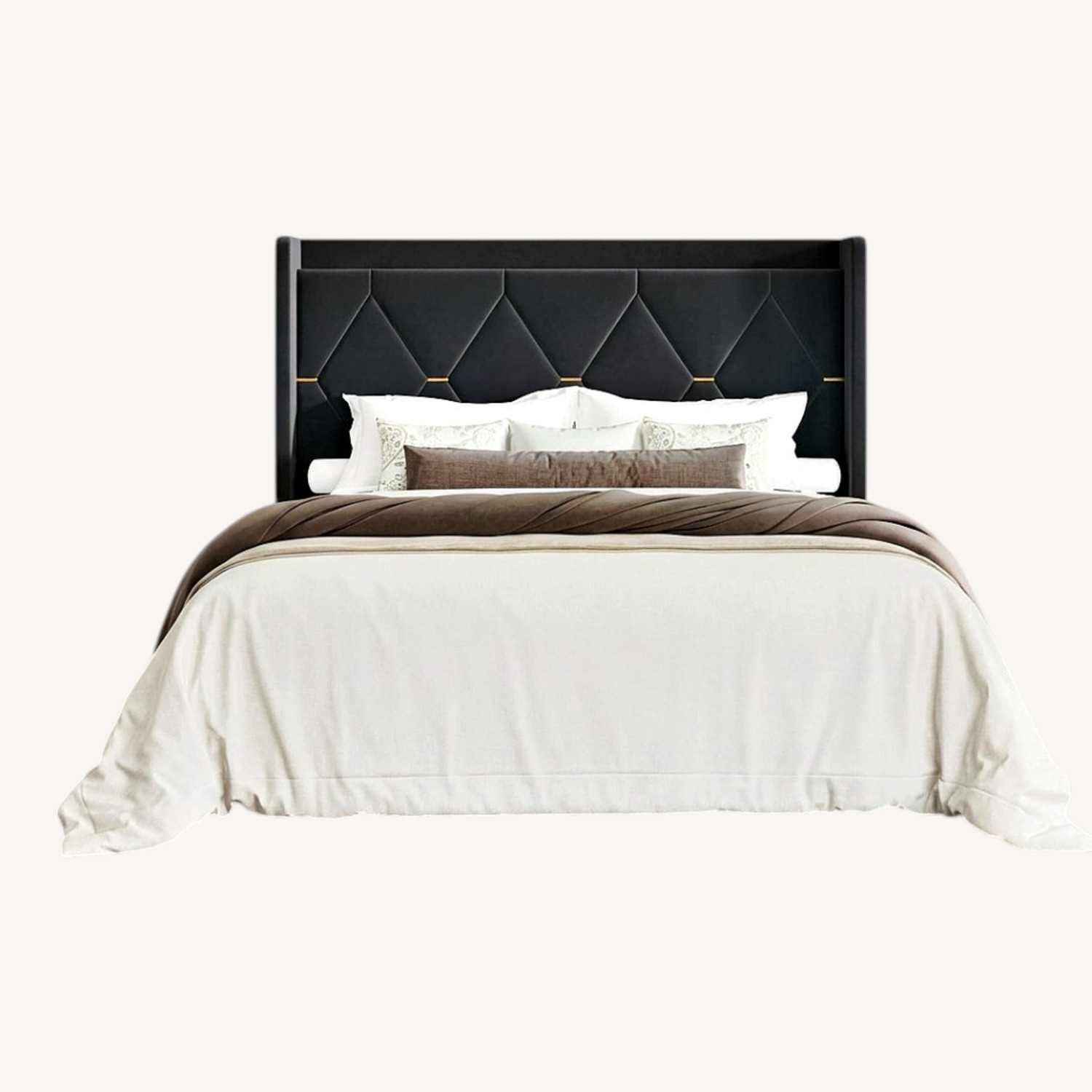 Amazon Black Queen Size Bed - image-0