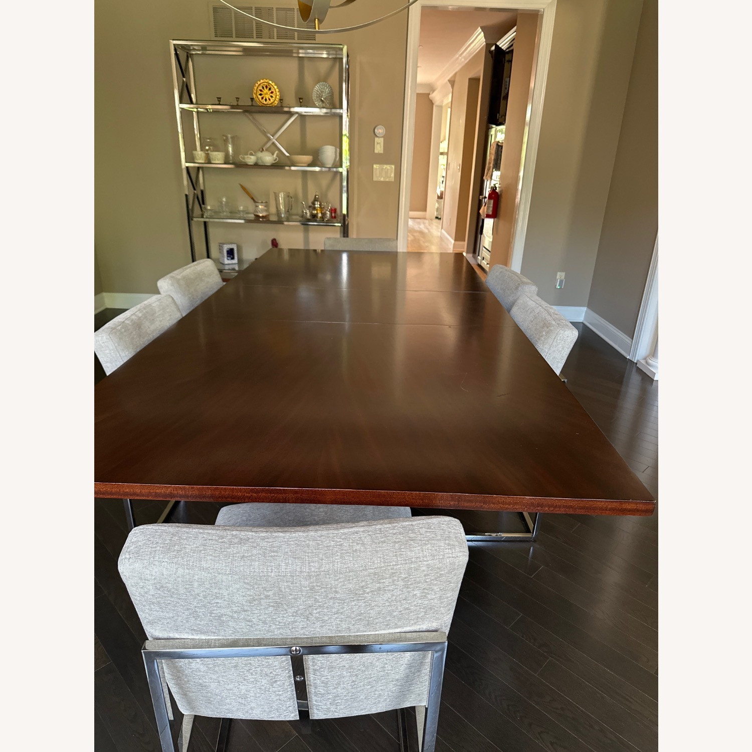 Safavieh Couture Dark Brown Dining Table - image-6