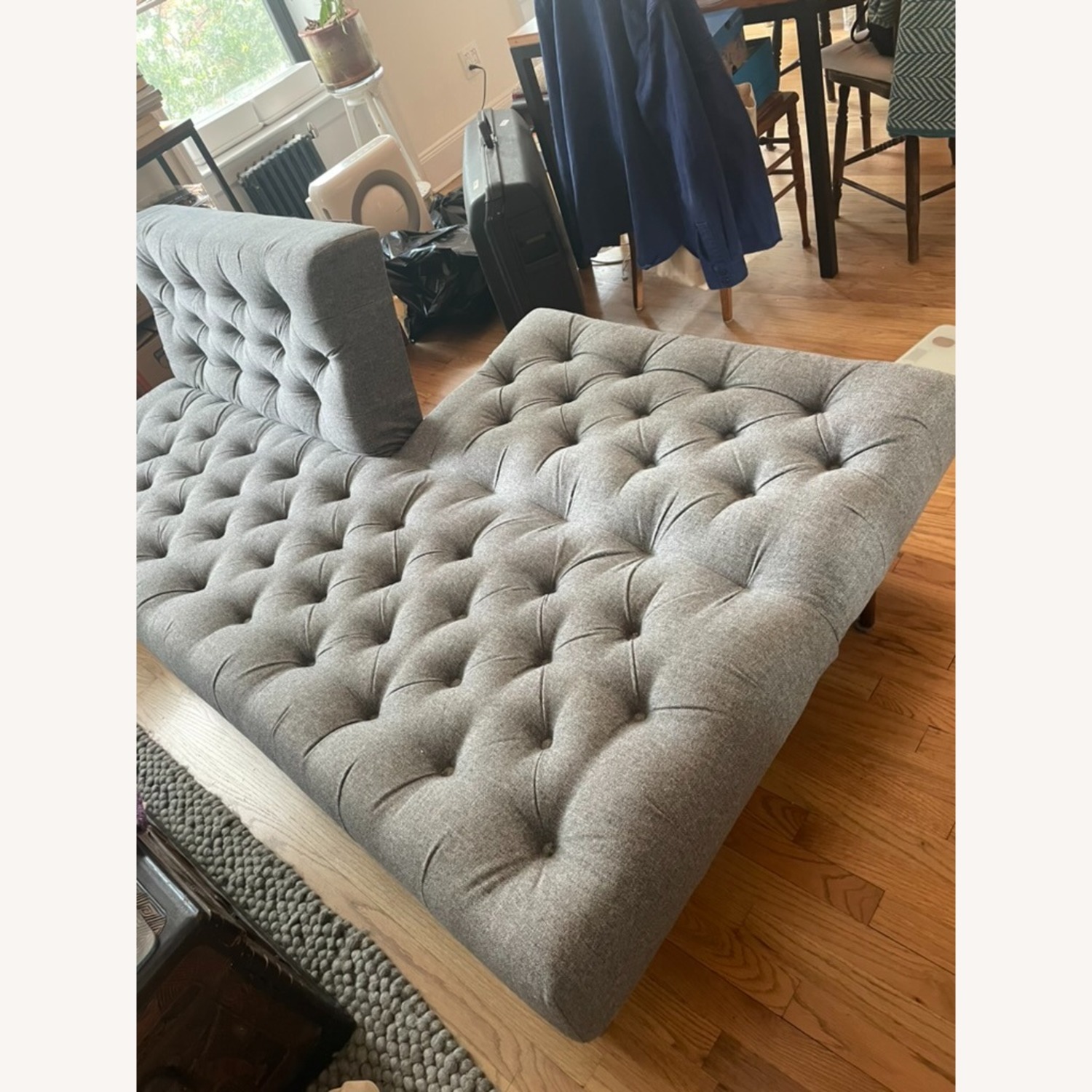 ABC Carpet and Home Light Gray Sleeper Sofa - image-3