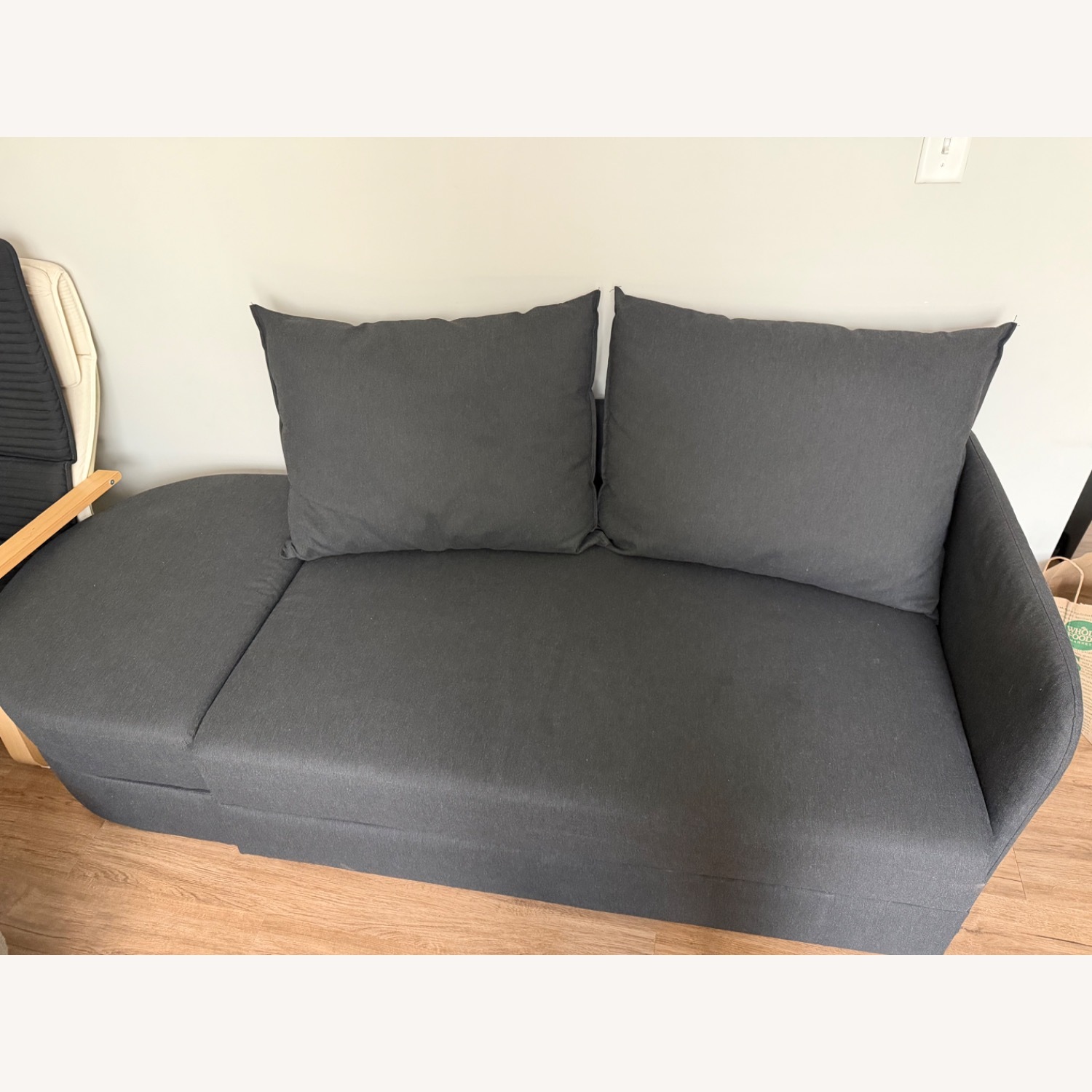 IKEA LINDÅKRA Sleeper Sofa (Dark Gray) - image-1
