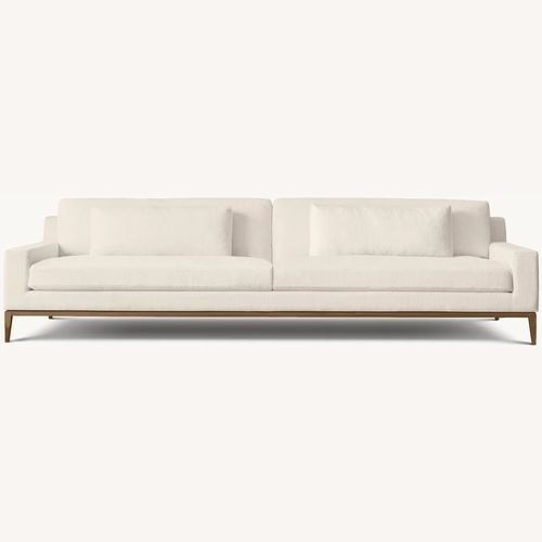 Used Restoration Hardware Light Gray 2 Seater Sofa for sale on AptDeco