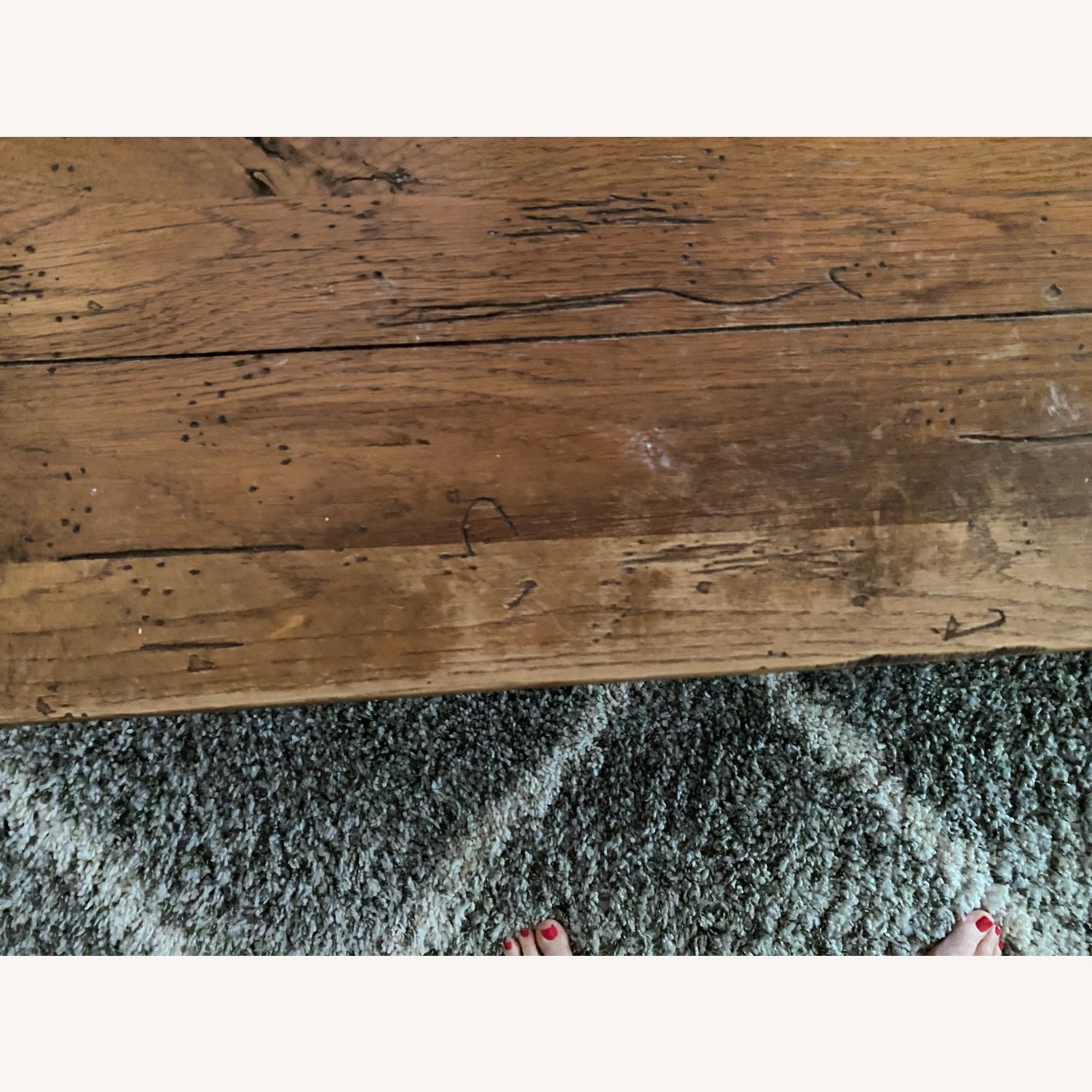 Broyhill Furniture Dark Brown Wood Coffee Table - image-3