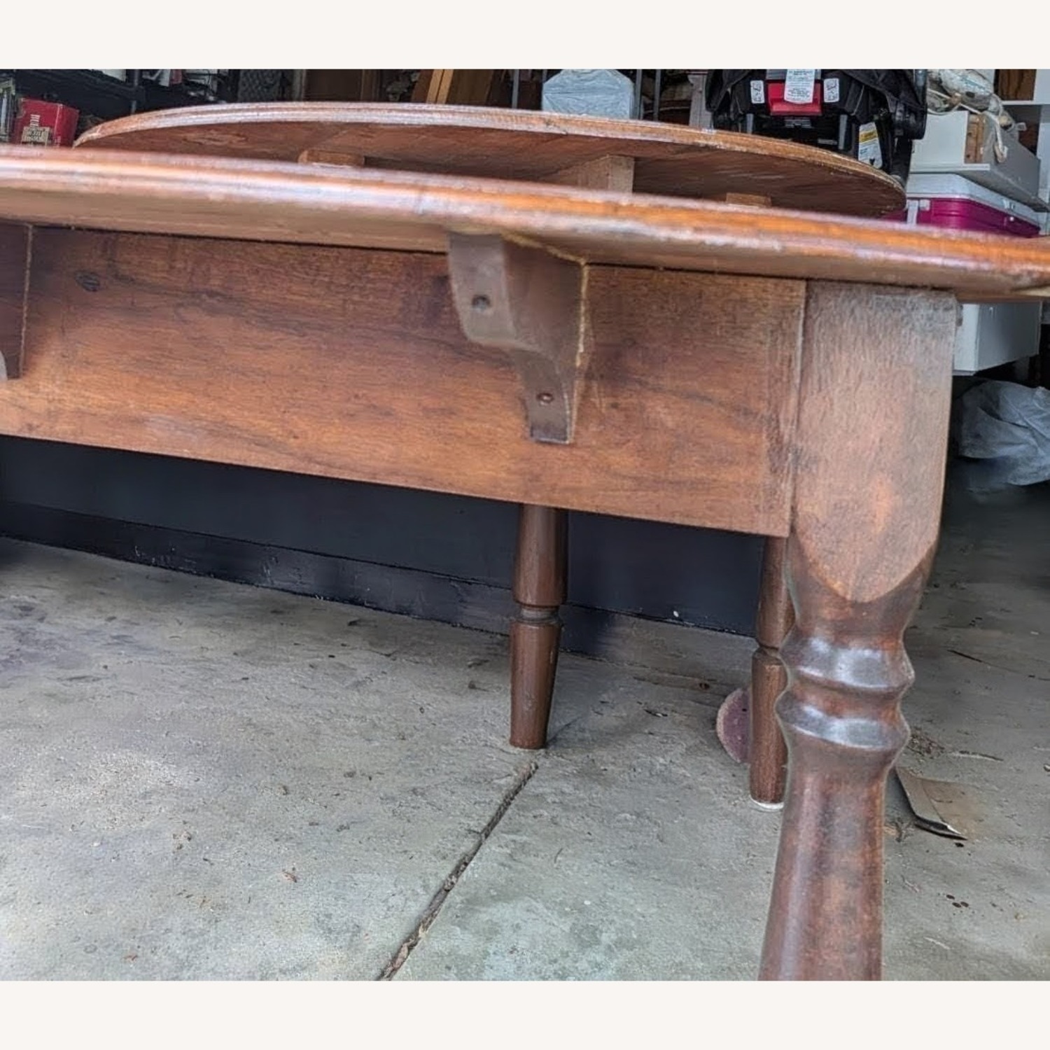 19th Century Lazy Susan Round Dining Table - image-6