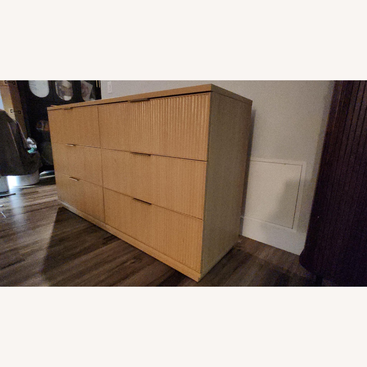 Modern Fluted Wood Dresser - image-2