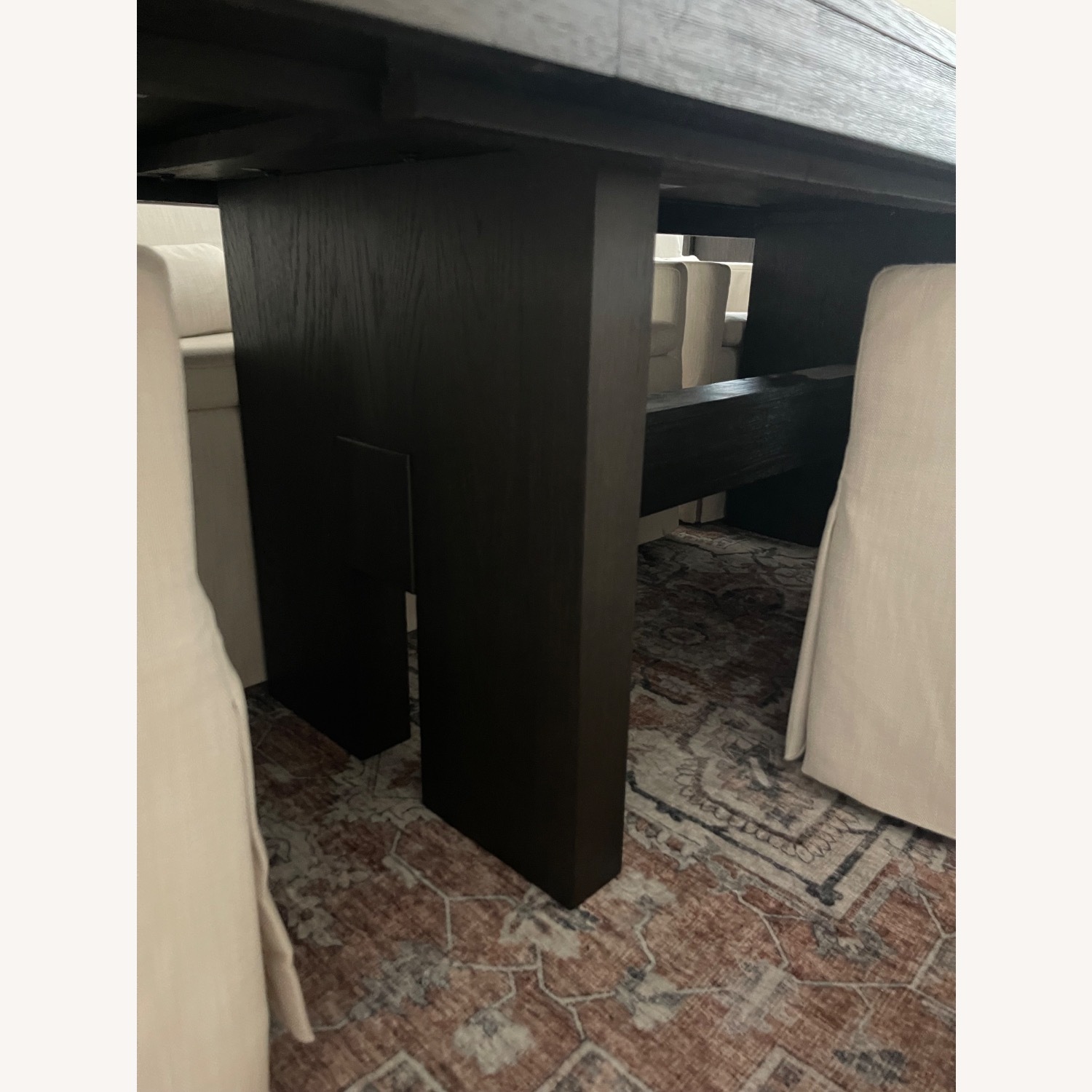 Restoration Hardware Dark Brown Dining Sets - image-1