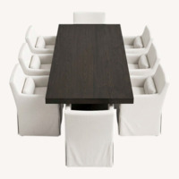 Restoration Hardware Dark Brown Dining Sets