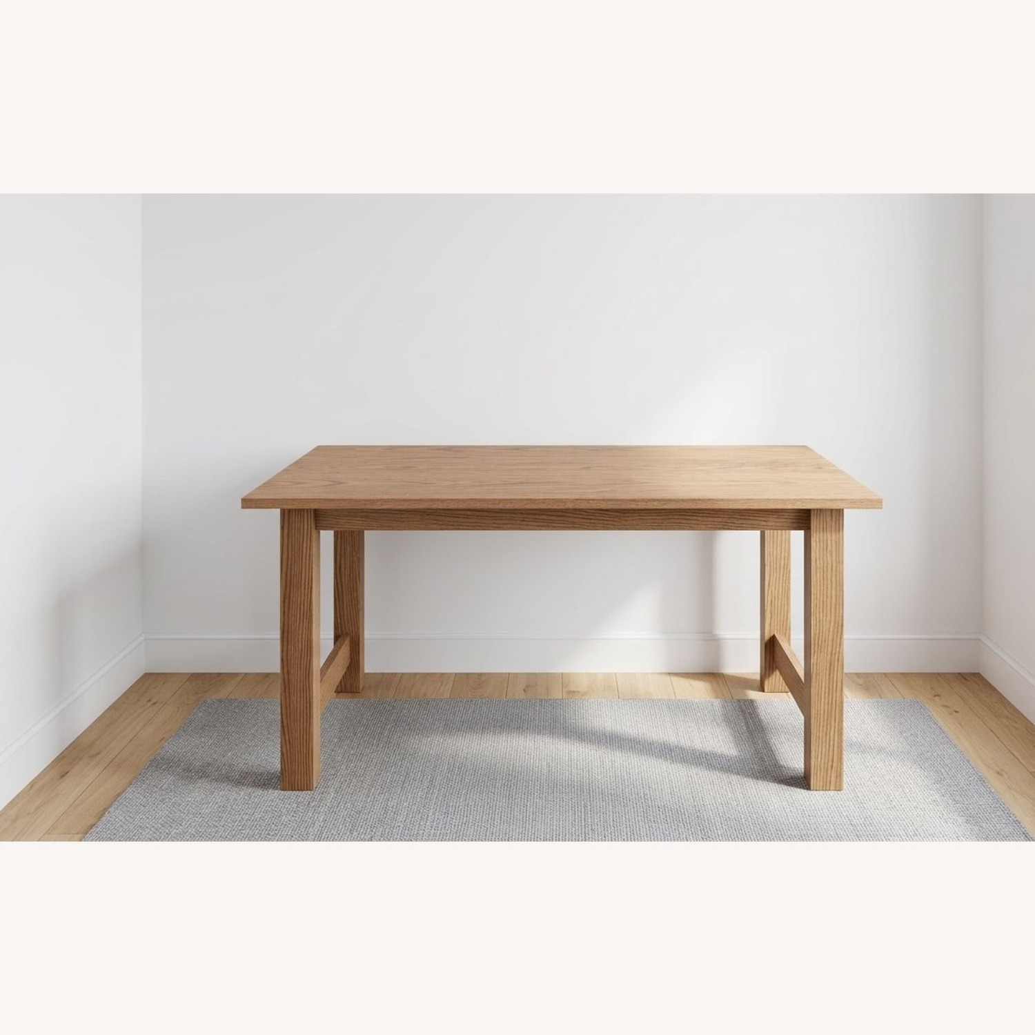 Sturdy Wooden Desk Small Dining Table - image-3