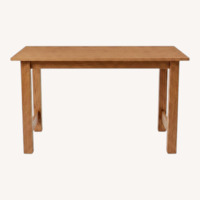 Sturdy Wooden Desk Small Dining Table