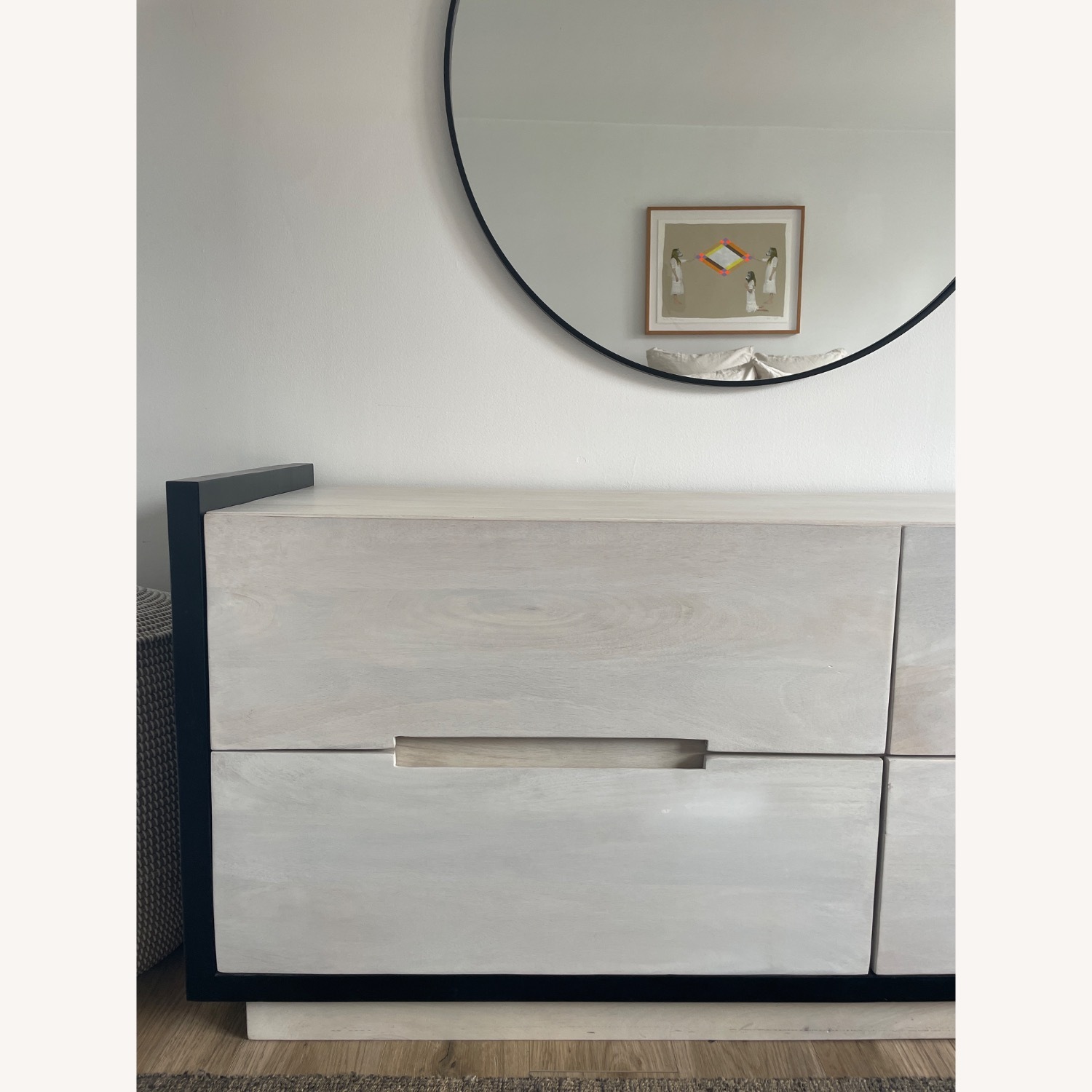 CB2 Beaufort 66" Whitewashed Wood 4-Drawer Dresser - image-2