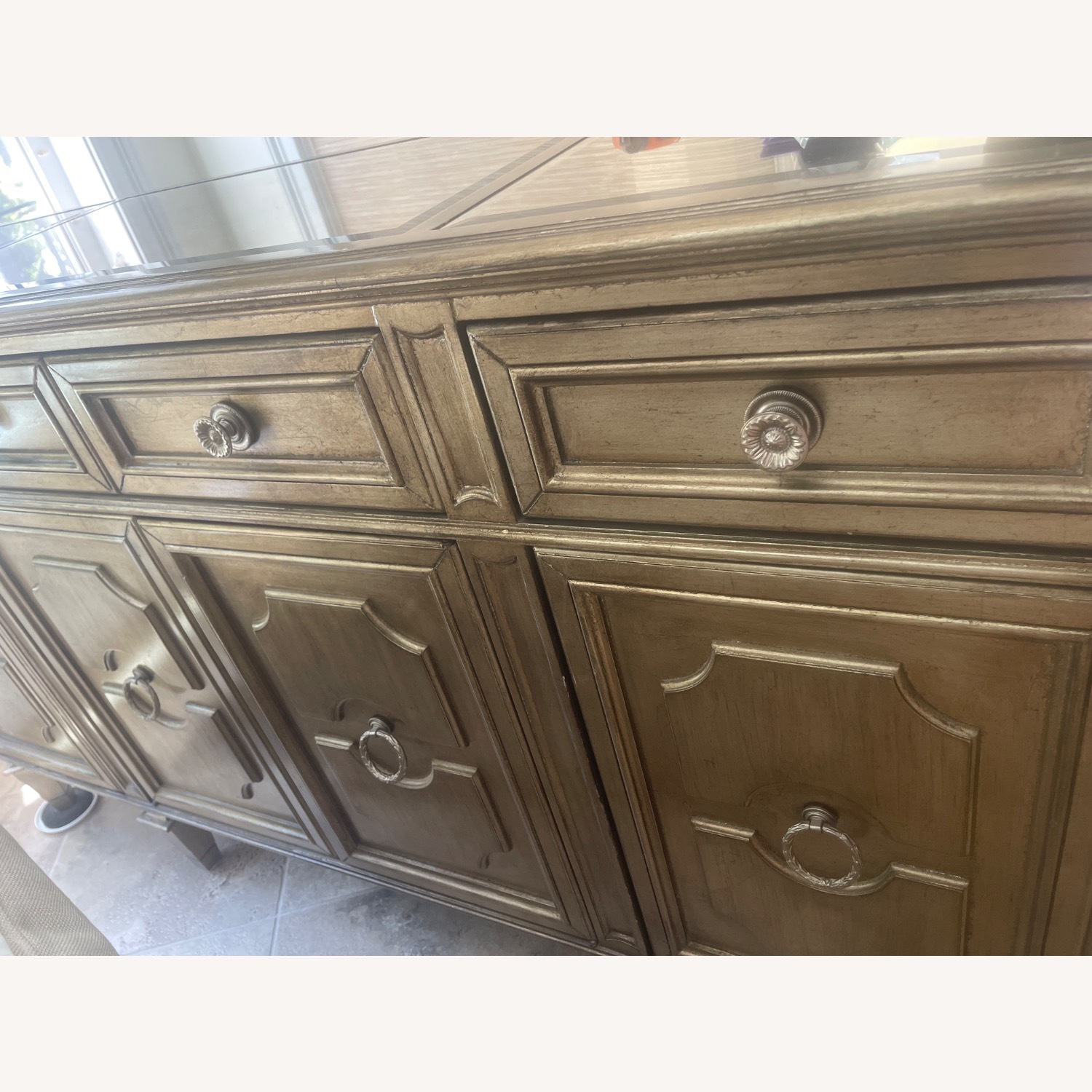 Z Gallerie Gold Chest - image-3