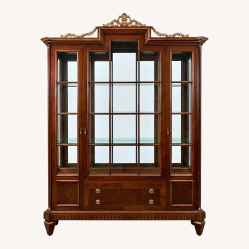 Used Glass/Wood Case for sale on AptDeco