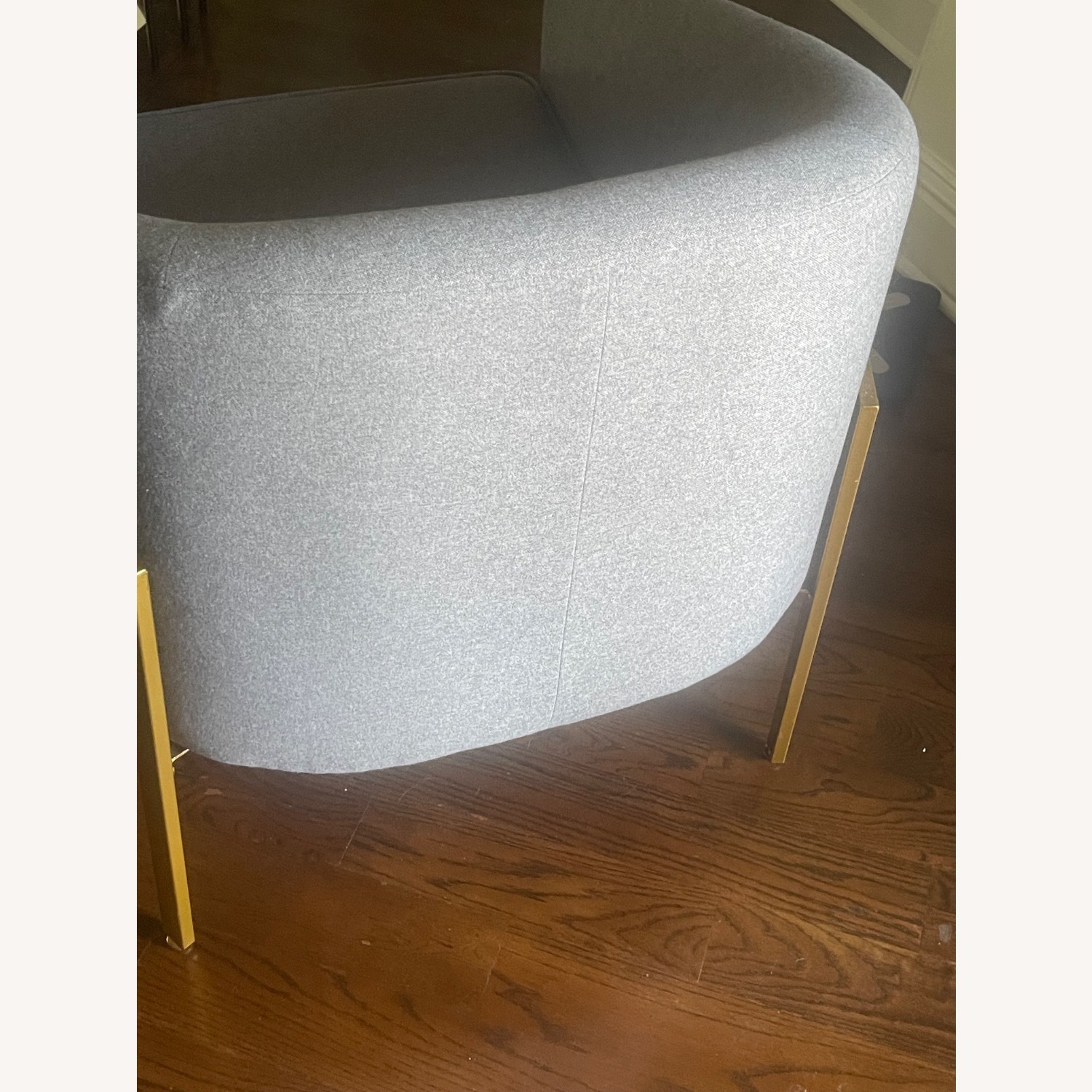 Wayfair Light Gray Fabric Accent Chairs - image-3