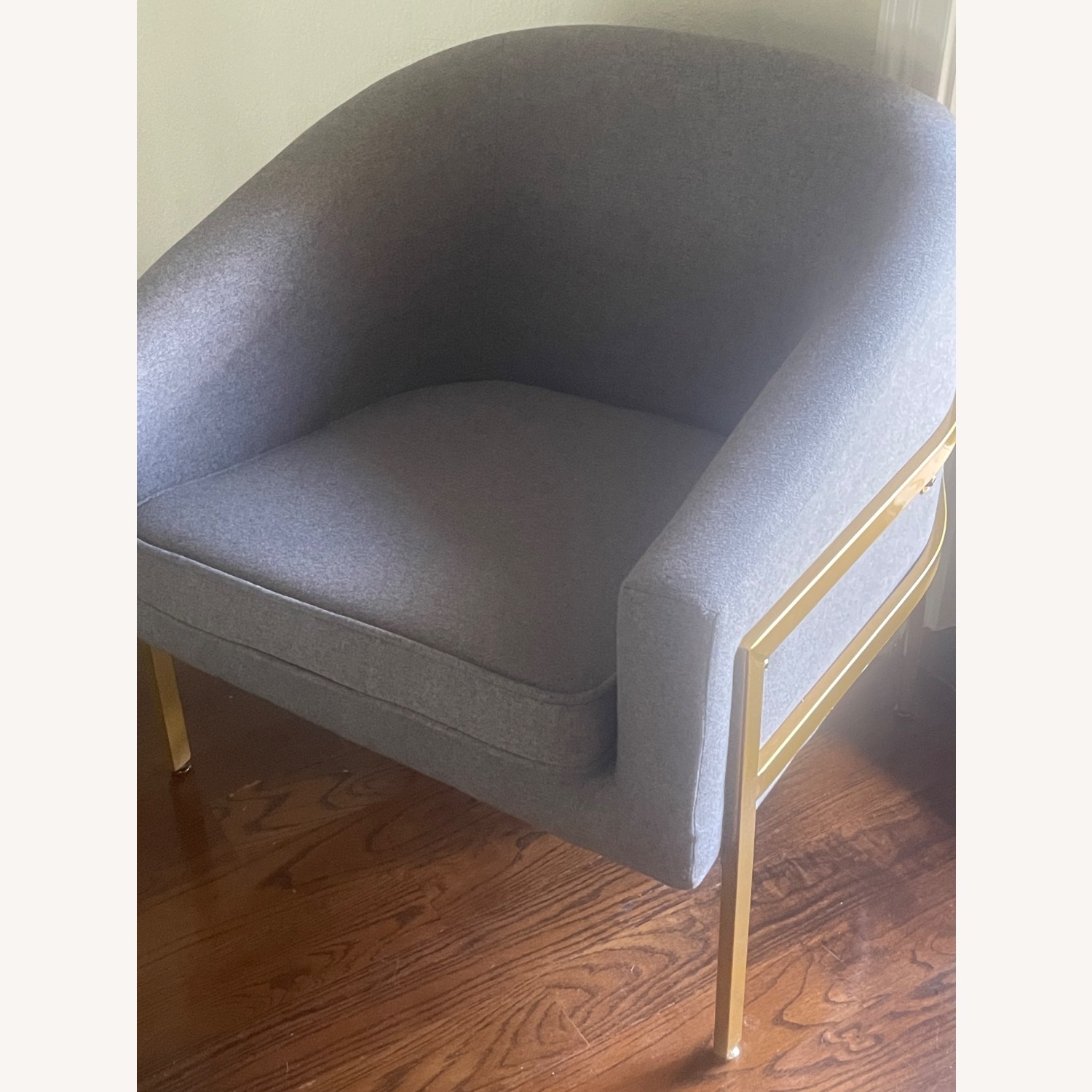 Wayfair Light Gray Fabric Accent Chairs - image-2