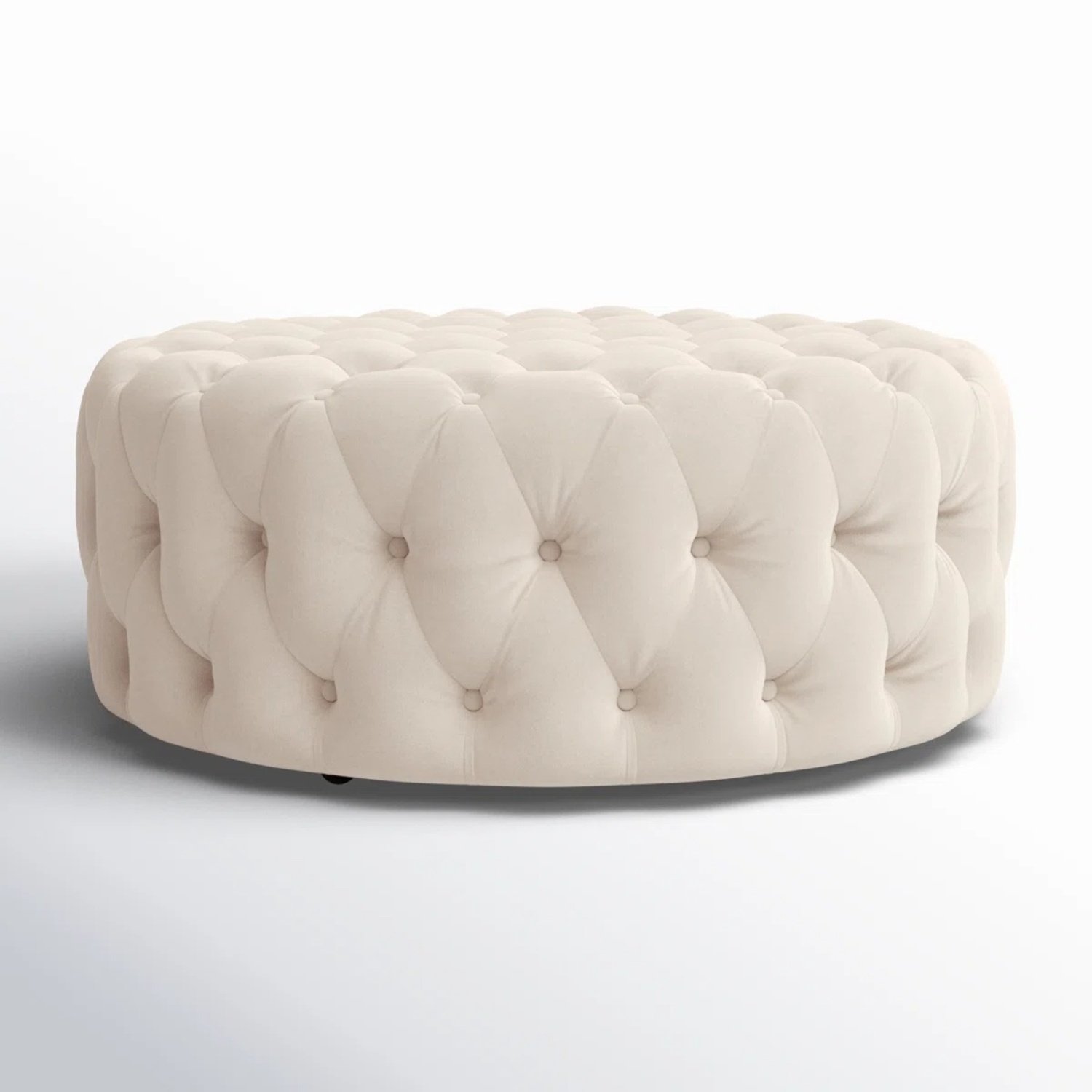 Wayfair Natural Fabric Ottoman - image-4
