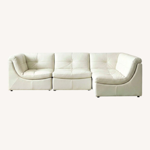Used Z Gallerie White 3+ Piece Sectional for sale on AptDeco