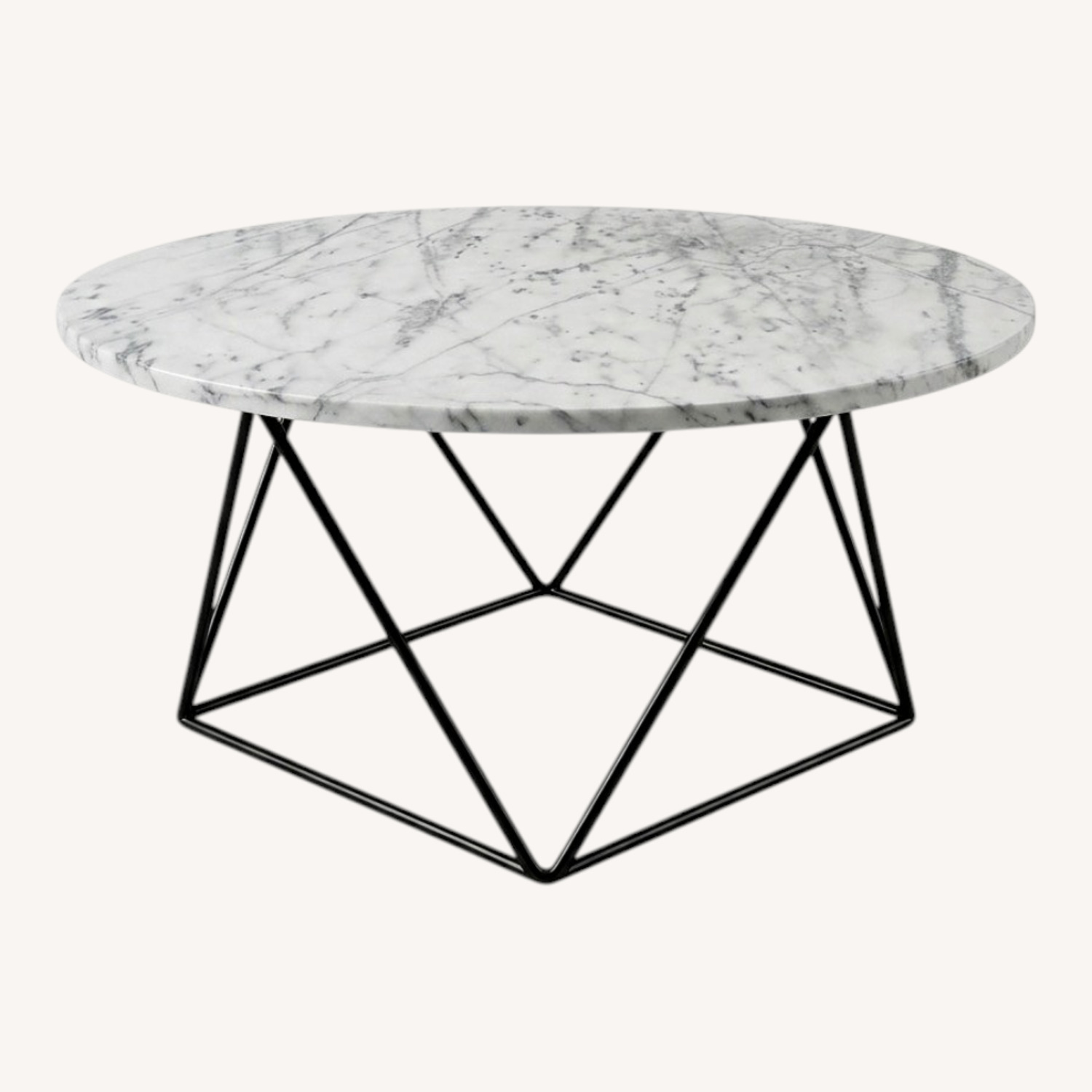 Natural Stone Modern Coffee Table - image-0