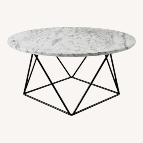 Used Natural Stone Modern Coffee Table for sale on AptDeco