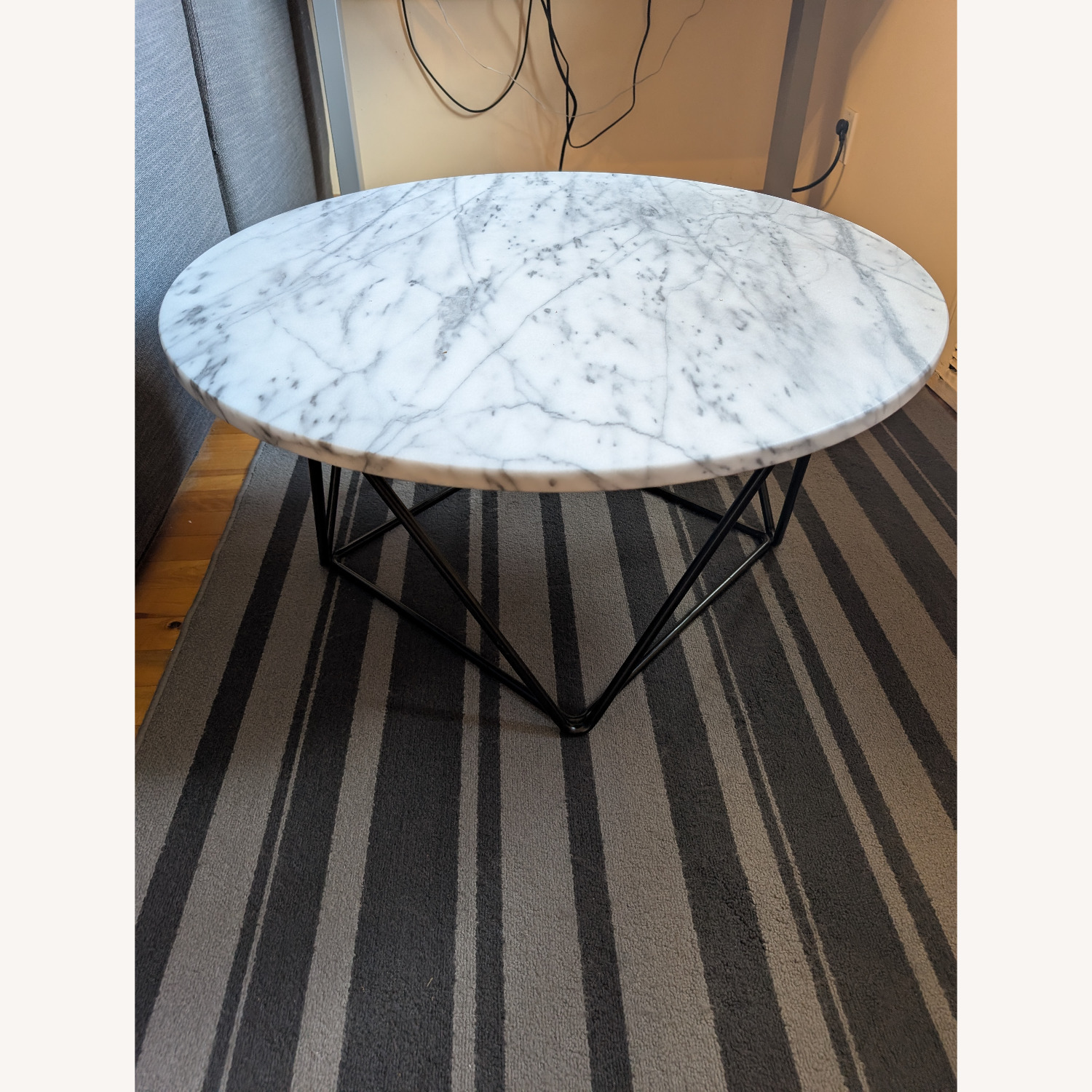 Natural Stone Modern Coffee Table - image-1