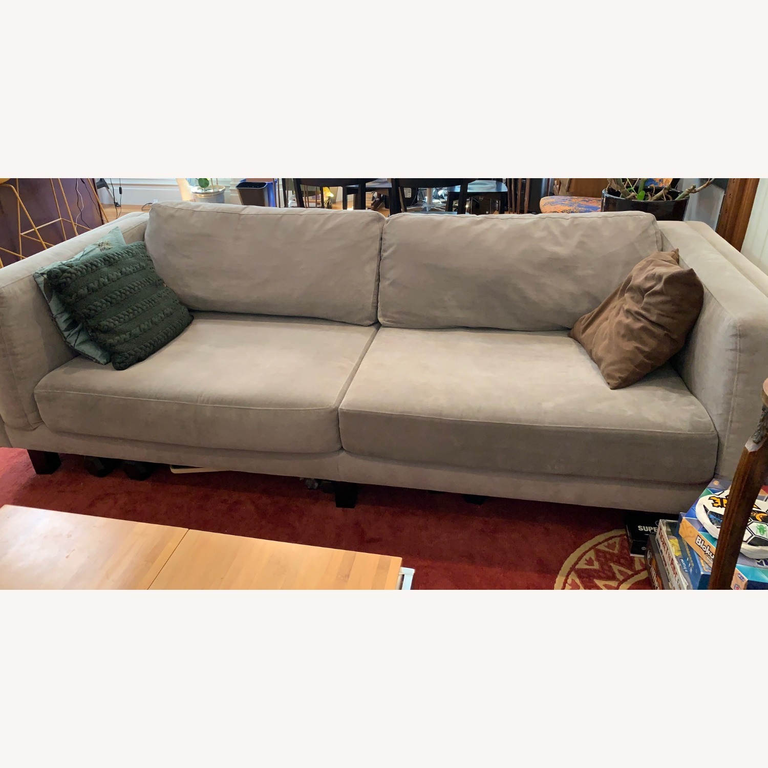 Room & Board Light Gray Fabric 3+ Seater Sofa - image-1