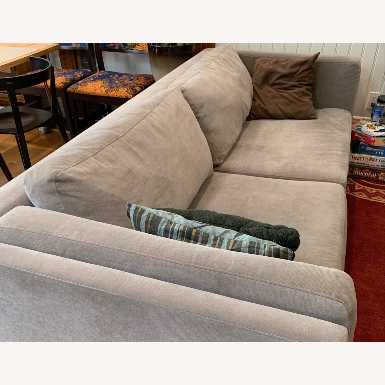 Room & Board Light Gray Fabric 3+ Seater Sofa - image-2