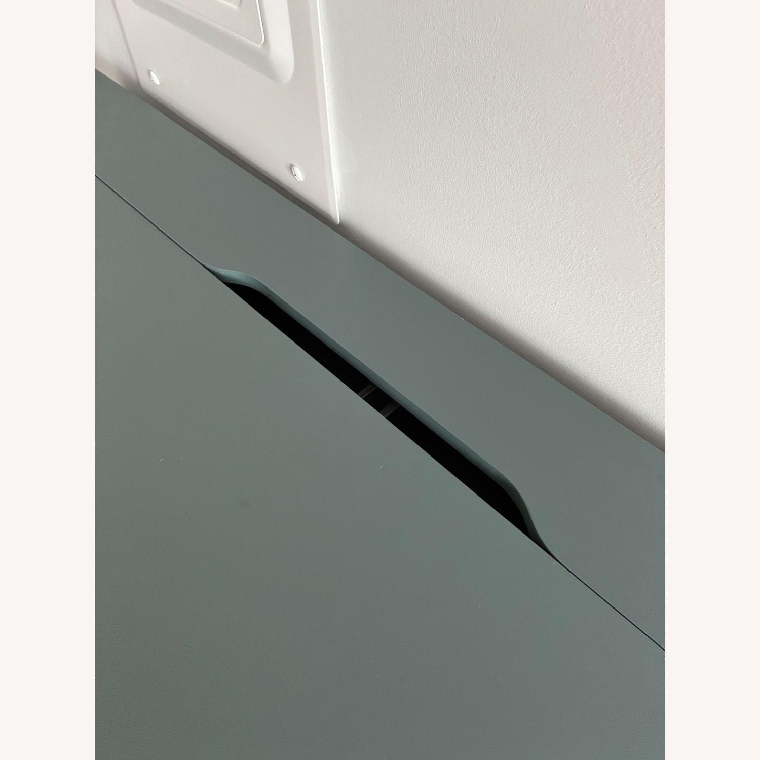 IKEA Micke Turquoise Work Desk - image-4