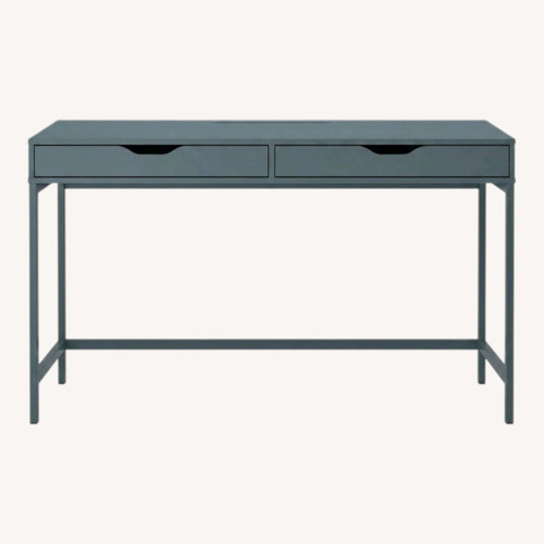 Used IKEA Micke Turquoise Work Desk  for sale on AptDeco