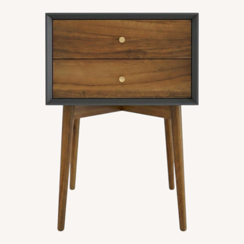 Used Amazon Black Mid-Century Modern Wood Nightstands for sale on AptDeco