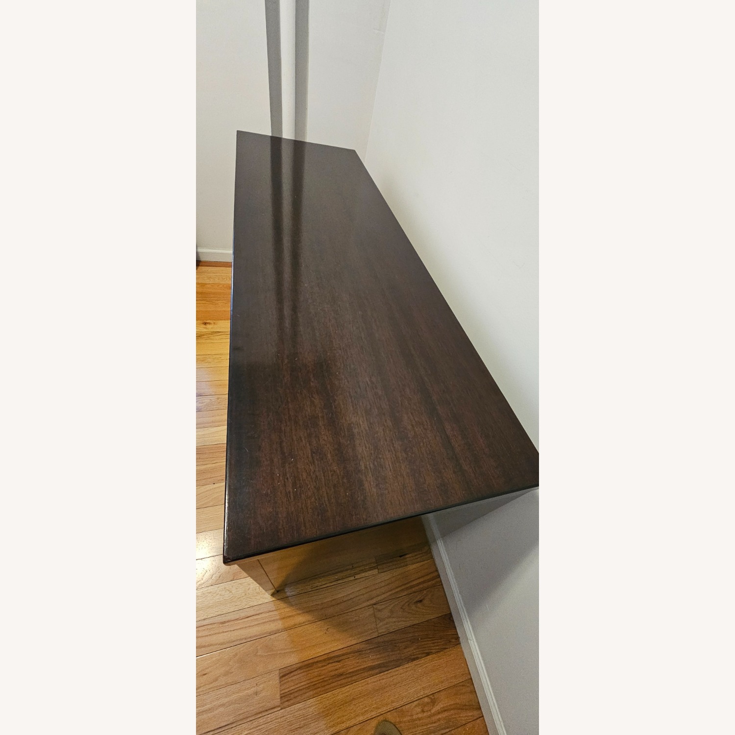 Ligna Furniture Dark Brown Mahogany Wood Dresser - image-6