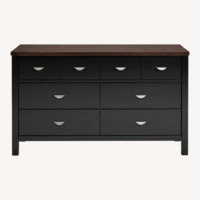 Ligna Furniture Dark Brown Mahogany Wood Dresser