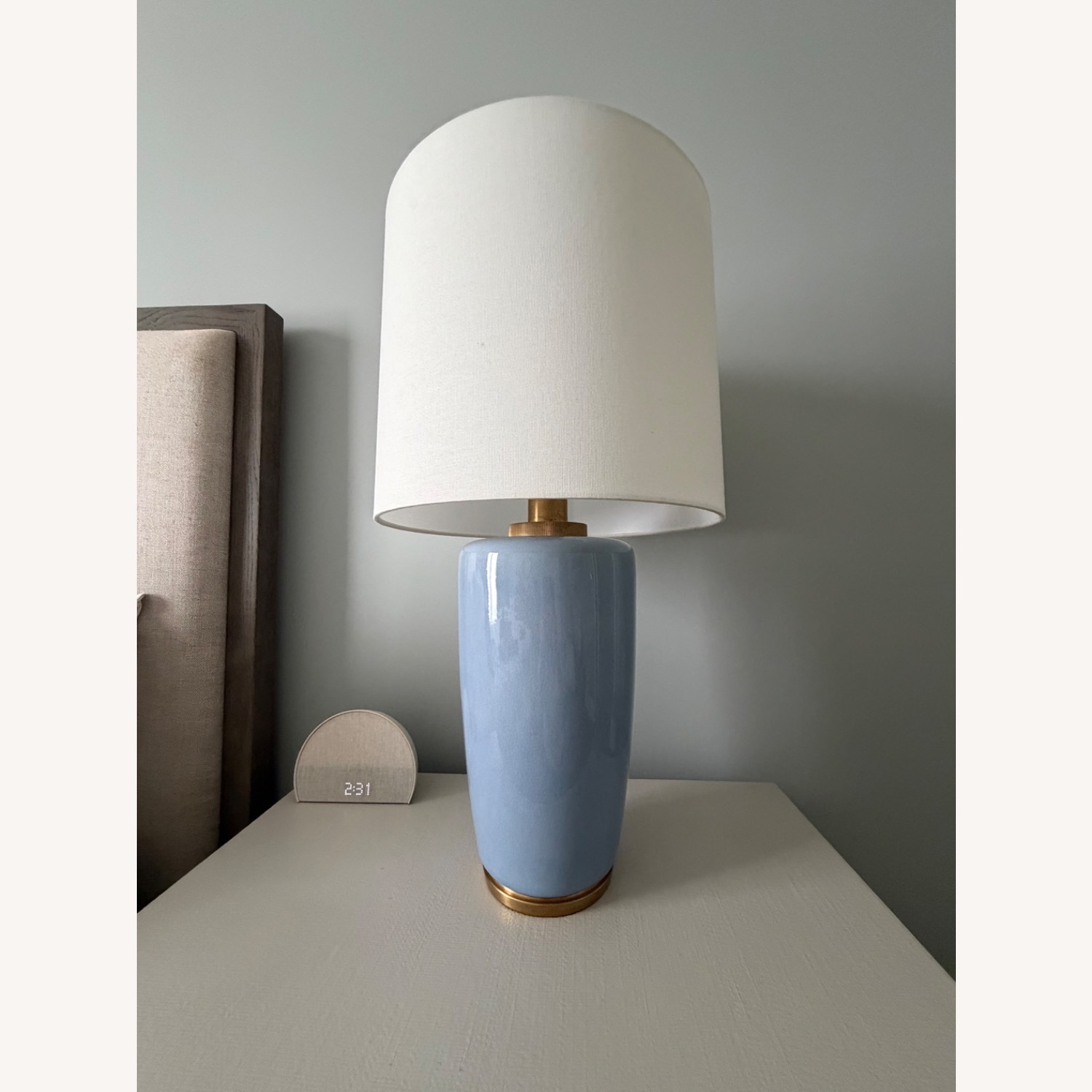 Visual Comfort Lighting Blue Ceramic Table Lamp Set (2) - image-2