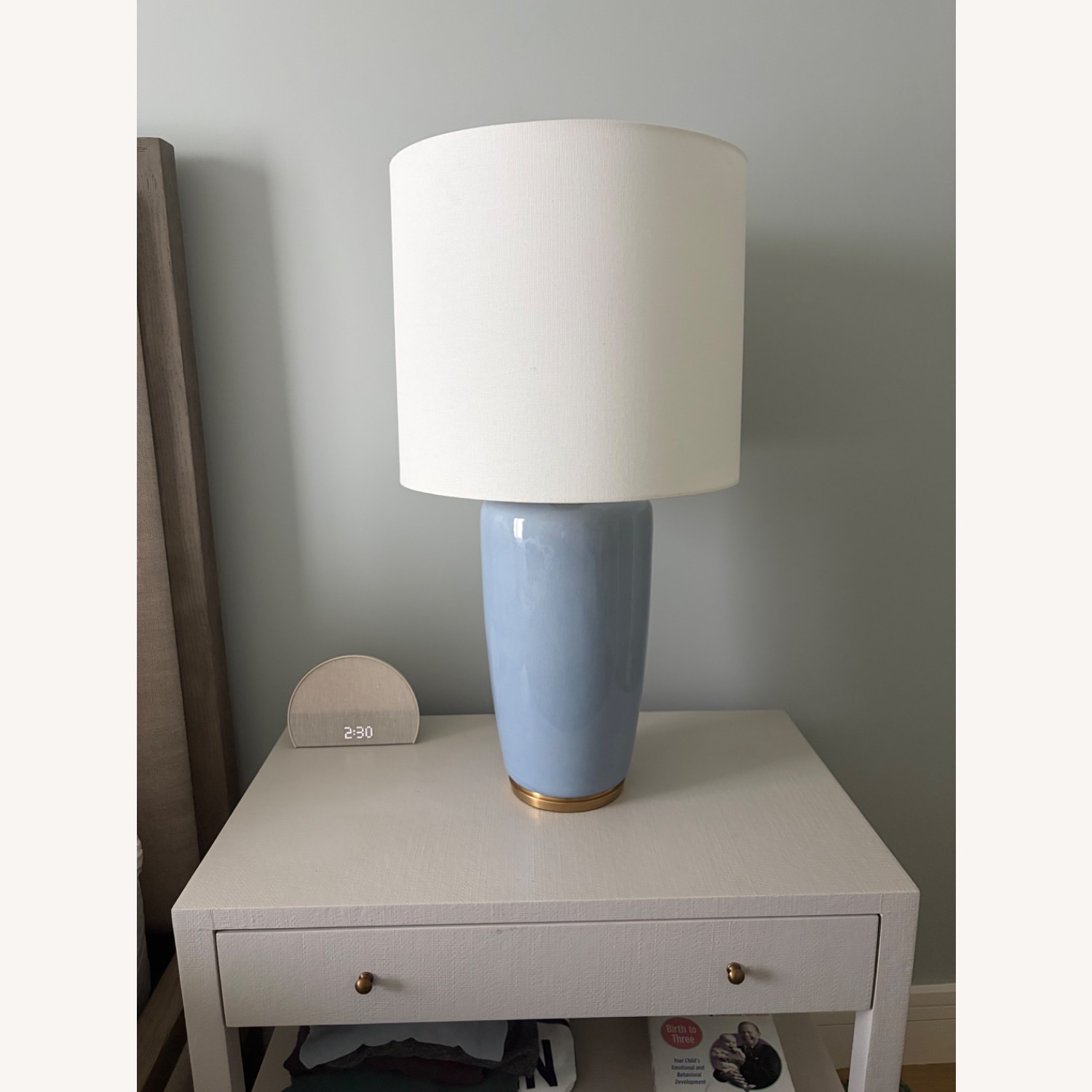 Visual Comfort Lighting Blue Ceramic Table Lamp Set (2) - image-4