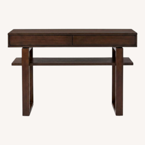Used Ligna Dark Brown Wood Sideboard for sale on AptDeco