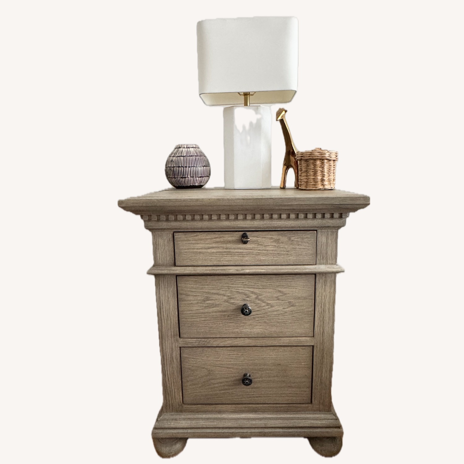 Restoration Hardware St. James Closed Nightstands - image-5