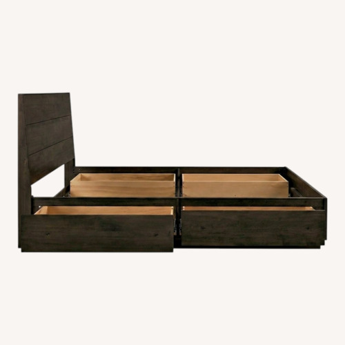 Used Room & Board Hudson Storage Bed Queen for sale on AptDeco