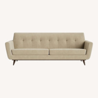 Joybird Hughes Light Brown Fabric 3+ Seater Sofa