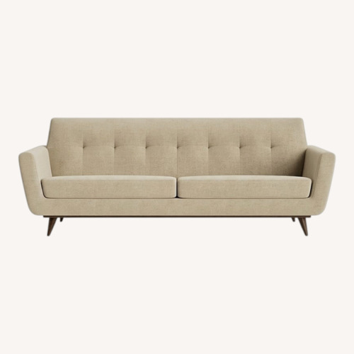 Used Joybird Hughes Light Brown Fabric 3+ Seater Sofa for sale on AptDeco