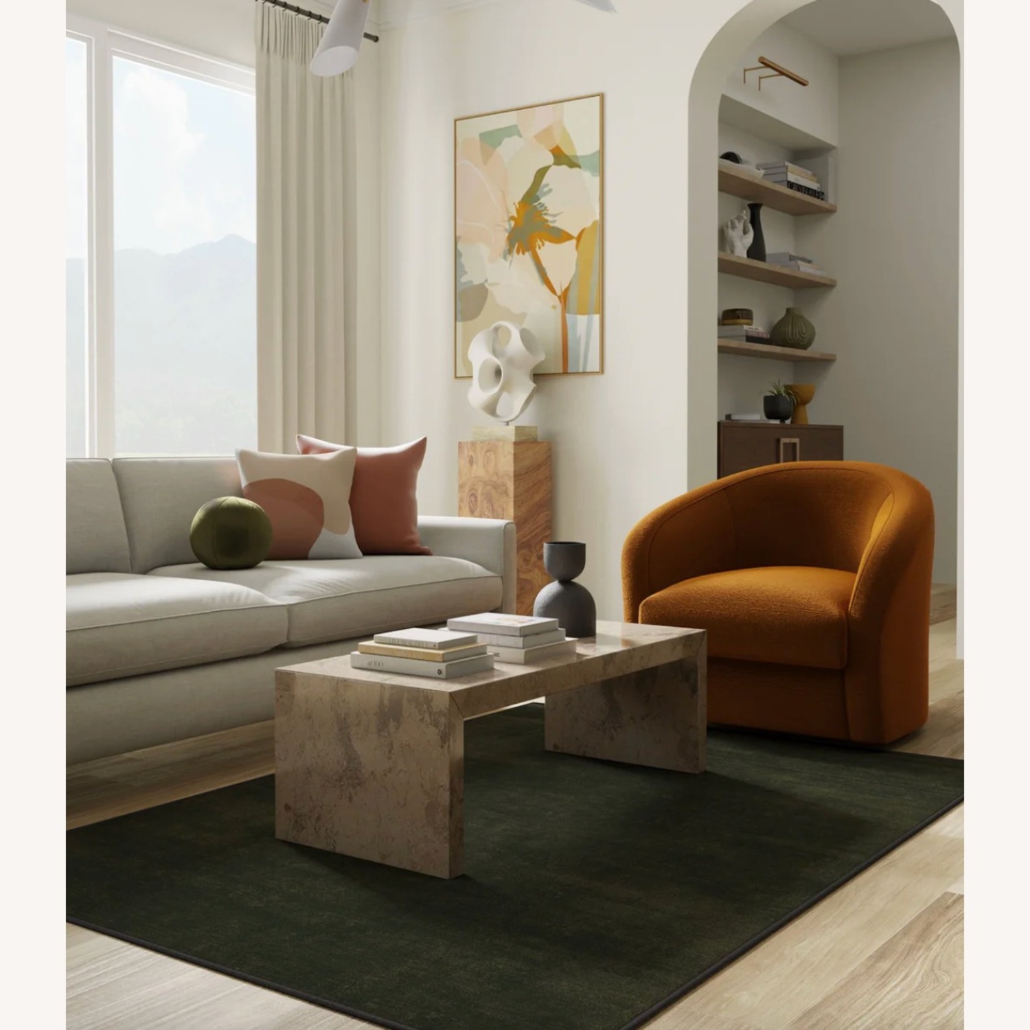 Ruggable Green Area Rug 8' x 10' - image-3