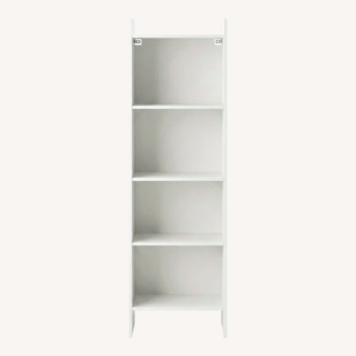 Used IKEA Baggebo White Bookcase for sale on AptDeco